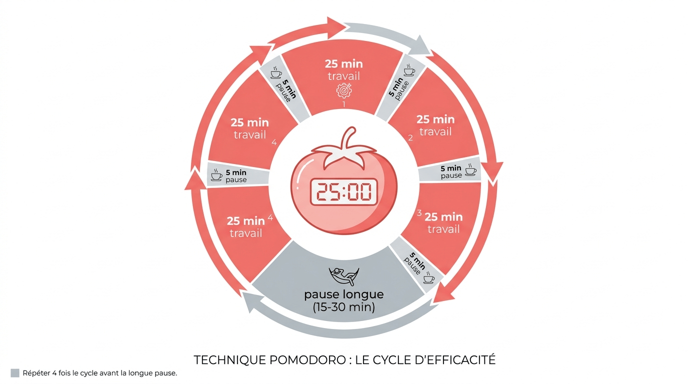 Illustrazione — Studenti: come restare concentrati durante le sessioni di studio
