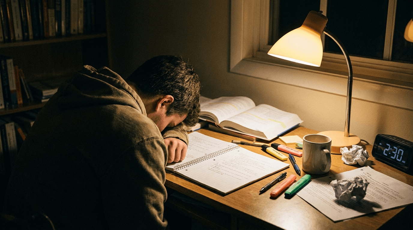 Illustrazione — Studenti: come restare concentrati durante le sessioni di studio