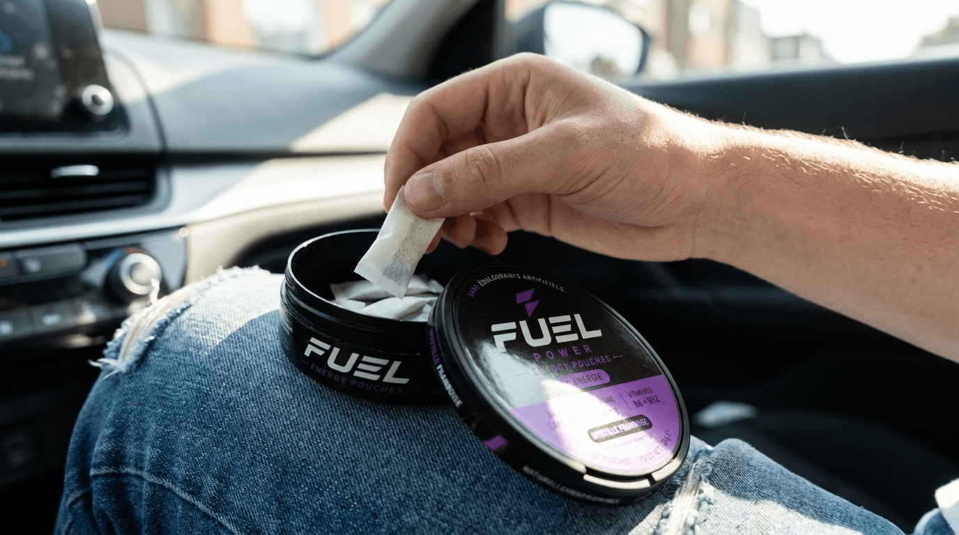 Formato pouch sublinguale FUEL POWER senza nicotina